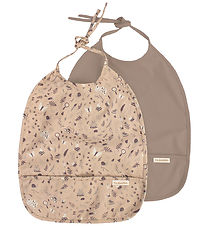 Filibabba Hagesmække m. Lomme - PU - 2-pak - Little Wonders/Warm