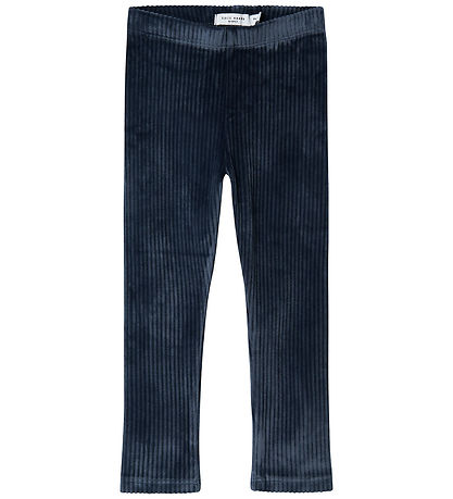 Name It Leggins - NmfVeloa - Fløjl - Dark Sapphire Name It Leggins - NmfVeloa - Fløjl - Dark Sapphire