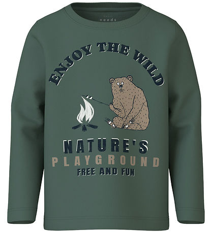 Name It Bluse - NmmVux - Dark Forest/Enjoy The Wild Name It Bluse - NmmVux - Dark Forest/Enjoy The Wild