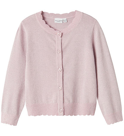 Name It Cardigan - Strik - NmfVamyne - Corsage/Silver m. Glimmer Name It Cardigan - Strik - NmfVamyne - Corsage/Silver m. Glimmer