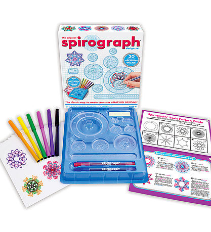 Spirograph Tegnesæt - 30 dele - Basis Spirograph Tegnesæt - 30 dele - Basis