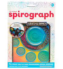 Spirograph Tegnesæt - 10 Dele - Value - Scratch & Shimmer Spirograph Tegnesæt - 10 Dele - Value - Scratch & Shimmer
