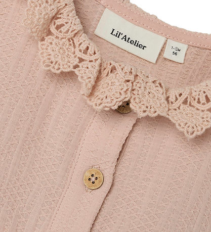 Lil Atelier Kjolebody l/æ - NbfRosita - Rugby Tan