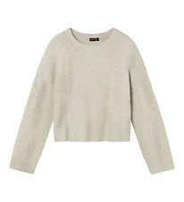 LMTD Bluse - Strik - NlfLodet - Turtledove LMTD Bluse - Strik - NlfLodet - Turtledove