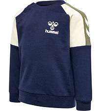 Hummel sweatshirt - hmlHerman - Black Iris Hummel sweatshirt - hmlHerman - Black Iris
