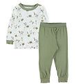 Joha Nattøj - 2-Delt - Bambus - Off White m. Print Joha Nattøj - 2-Delt - Bambus - Off White m. Print