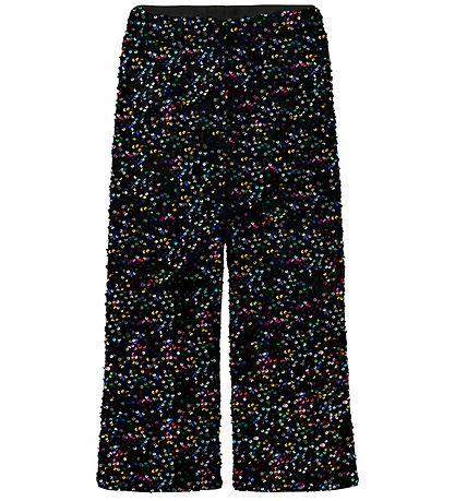 Name It Bukser - NkfRunica - Black/Multi Name It Bukser - NkfRunica - Black/Multi