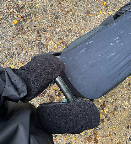 KongWalther Barnevognshandsker - Østerbro - Black teddy