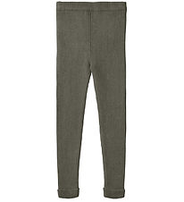 Fliink Leggings - Strik - Benna Rib - Beetle Fliink Leggings - Strik - Benna Rib - Beetle
