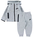 Nike Sweatsæt - Cardigan/Sweatpants - Grey Heather Nike Sweatsæt - Cardigan/Sweatpants - Grey Heather