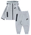 Nike Sweatsæt - Cardigan/Sweatpants - Grey Heather Nike Sweatsæt - Cardigan/Sweatpants - Grey Heather