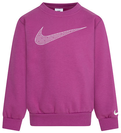 Nike Sweatshirt - Shine - Hot Fuchsia Nike Sweatshirt - Shine - Hot Fuchsia