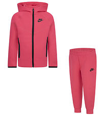 Nike Sweatsæt - Tech - Cardigan/Sweatpants - Aster Pink Nike Sweatsæt - Tech - Cardigan/Sweatpants - Aster Pink