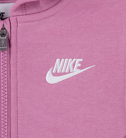 Nike Sweatsæt - Cardigan/Sweatpants - Magic Flamingo Nike Sweatsæt - Cardigan/Sweatpants - Magic Flamingo