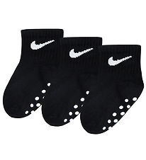 Nike Strømper - 3-pak - Non-Slip - Sort Nike Strømper - 3-pak - Non-Slip - Sort