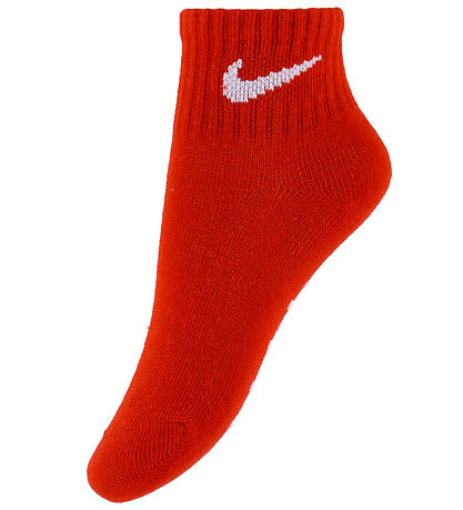 Nike Strømper - 3-pak - Non-Slip - University Red/Navy/Hvid