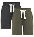 Minymo Sweatshorts - 2-pak - Beetle Minymo Sweatshorts - 2-pak - Beetle