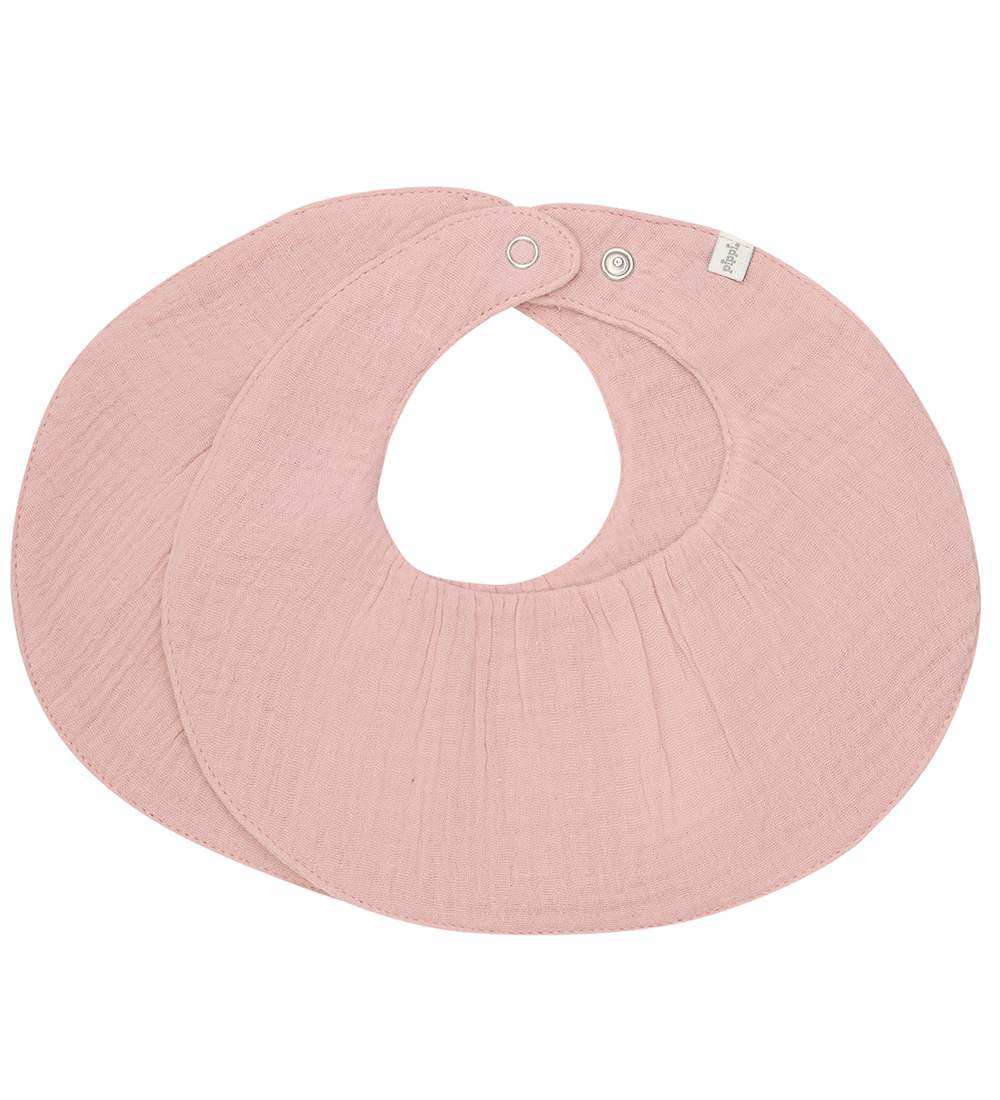 Pippi Baby Sabberlätzchen - 2er-Pack - Rose Tan - Pippi Baby - One Size - Babylätzchen