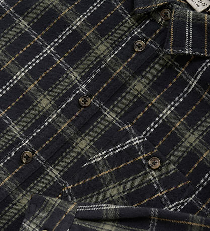 Minymo Skjorte - Dark Navy m. Tern