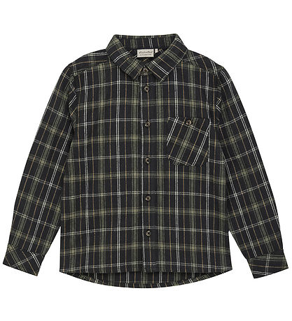 Minymo Skjorte - Dark Navy m. Tern