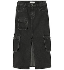 Name It Nederdel - NkfKylie - Black Denim Name It Nederdel - NkfKylie - Black Denim
