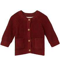 Lil Atelier Cardigan - Strik - Spiced Apple Lil Atelier Cardigan - Strik - Spiced Apple