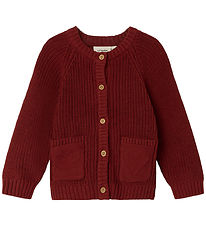 Lil Atelier Cardigan - Strik - NmfEmlen - Spiced Apple Lil Atelier Cardigan - Strik - NmfEmlen - Spiced Apple