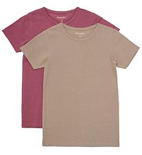 Minymo T-shirts - 2-pak - Apple Butter Minymo T-shirts - 2-pak - Apple Butter