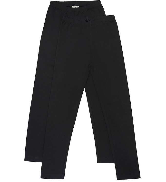 Minymo Leggings - 2-pak - Anthracite