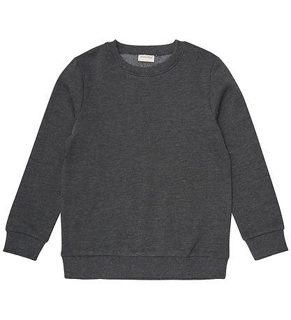 Minymo Sweatsæt - Dark Grey Melange Minymo Sweatsæt - Dark Grey Melange