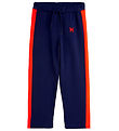 Mini Rodini Sweatpants - Panel - Blue Mini Rodini Sweatpants - Panel - Blue