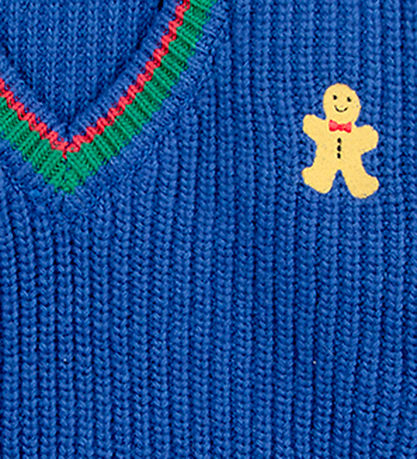 Bobo Choses Bluse - Strik - Gingerbread - Blue