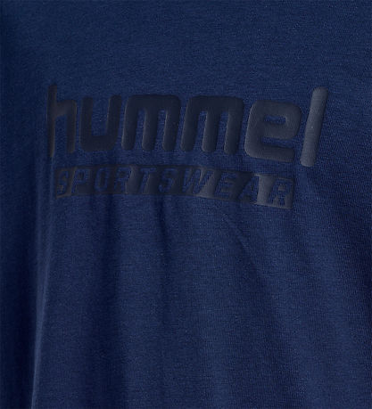 Hummel T-shirt - hmlJr Base - Dress Blue Hummel T-shirt - hmlJr Base - Dress Blue