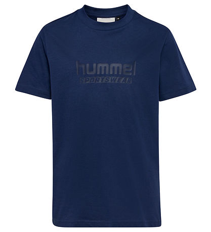 Hummel T-shirt - hmlJr Base - Dress Blue Hummel T-shirt - hmlJr Base - Dress Blue