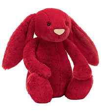 Jellycat Bamse - 51 cm -  Bashful Luxe Bunny Scarlett Jellycat Bamse - 51 cm -  Bashful Luxe Bunny Scarlett