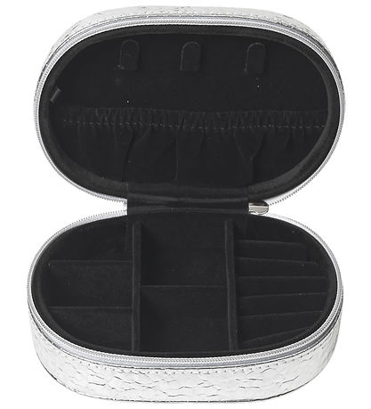 DAY ET Smykkeskrin - Disco Jewelry Zip Oval - Silver DAY ET Smykkeskrin - Disco Jewelry Zip Oval - Silver