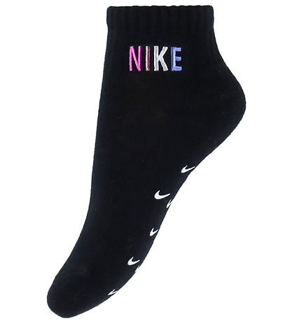 Nike Strømper - 3-pak - Non-Slip - Hvid/Sort/Blå