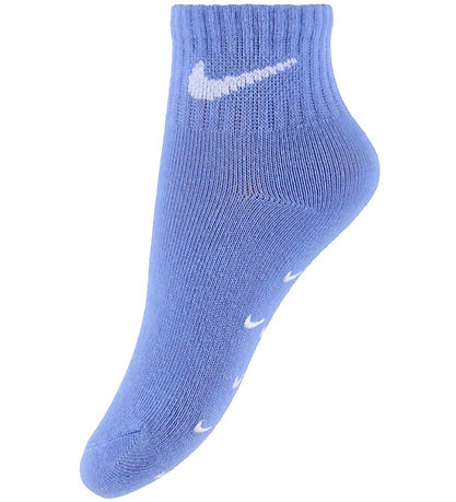Nike Strømper - 3-pak - Non-Slip - Hvid/Sort/Blå