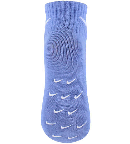 Nike Strømper - 3-pak - Non-Slip - Hvid/Sort/Blå