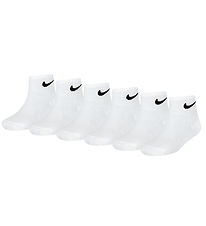 Nike Ankelsokker - 6-pack - Hvit