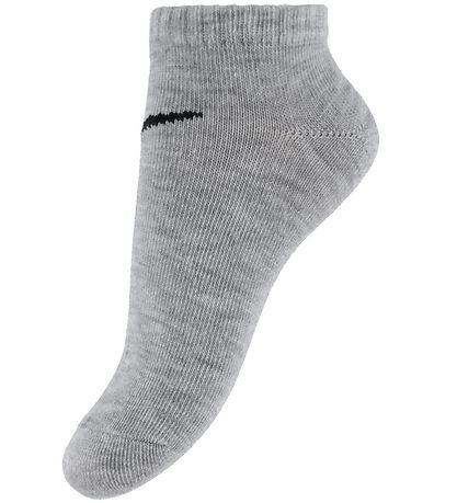 Nike Ankeltrømper - No Show - 6-pak - Hvid/Sort/Grå