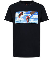 Jordan T-shirt - Sort m. Print Jordan T-shirt - Sort m. Print