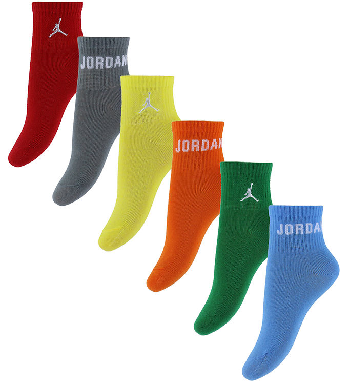 Jordan Ankelstrømper - 6-pak - Multi