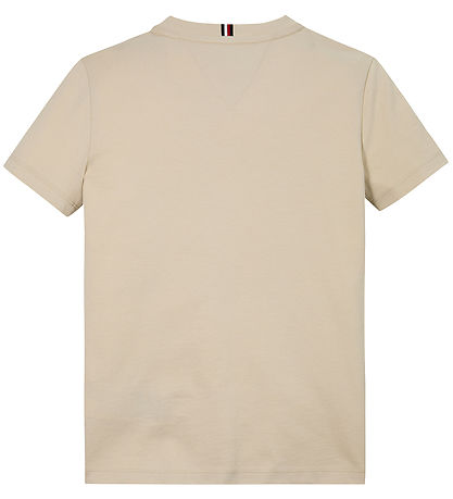 Tommy Hilfiger T-shirt - Mini Corp Logo - Classic Beige