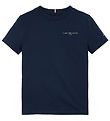 Tommy Hilfiger T-shirt - Mini Corp Logo - Dark Night Navy Tommy Hilfiger T-shirt - Mini Corp Logo - Dark Night Navy