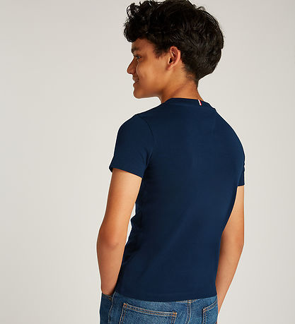 Tommy Hilfiger T-shirt - Mini Corp Logo - Dark Night Navy