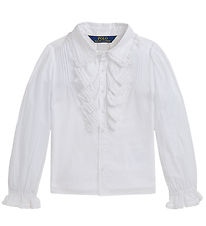 Polo Ralph Lauren Skjorte - Hvid Polo Ralph Lauren Skjorte - Hvid