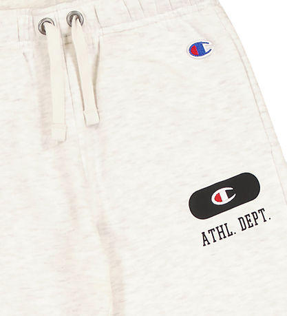 Champion Sweatpants - Straight Hem - Gray Melange Light