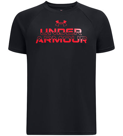 Under Armour T-shirt - Tech Split Wordmark - Black