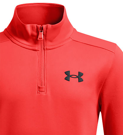 Under Armour Bluse - UA Armour Fleece - 1/4 Zip - Racer Red
